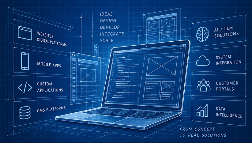 Web, application and AI solutions blueprint
